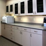 Autoclave and sanitized work room at {PRACTICE_NAME} office